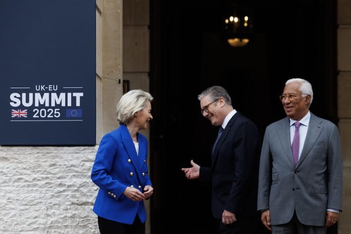 Prime Minister Keir Starmer hosts UK-EU Summit