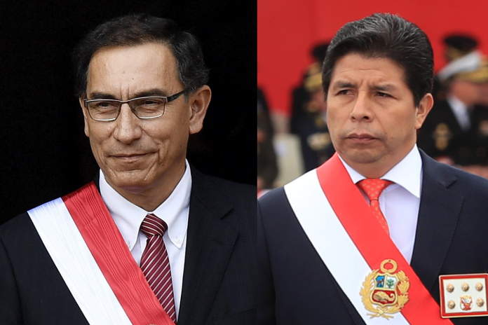 Martín Vizcarra and Pedro Castillo