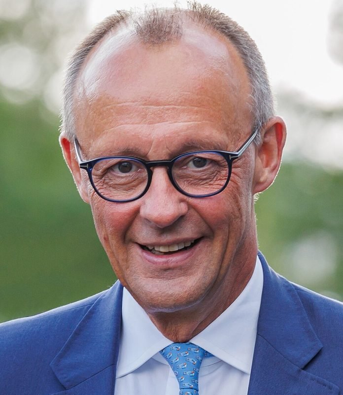 Event, CDU, Wahlkampf mit Friedrich Merz in Erfurt 2024: Friedrich Merz (CDU-Parteivorsitzender)