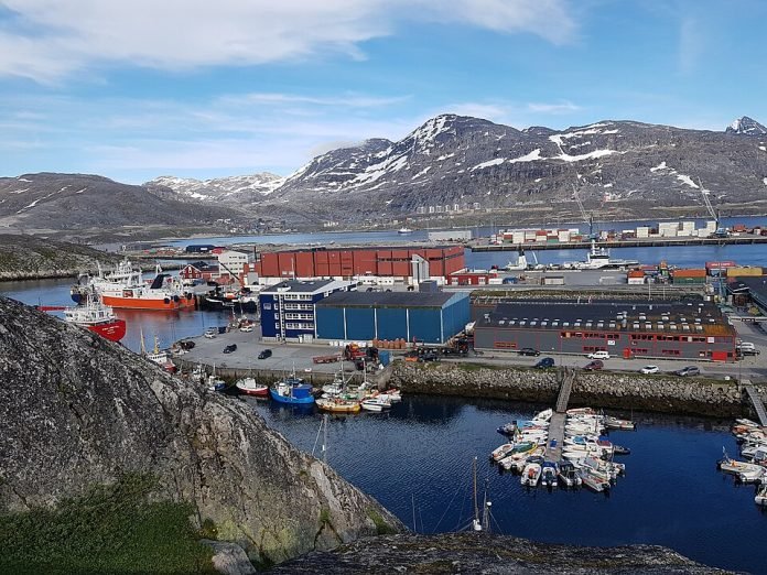 Nuuk Port, Greenland Nuuk Port, Greenland