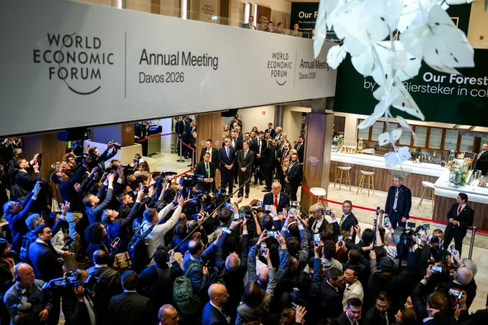 President Trump at Davos
