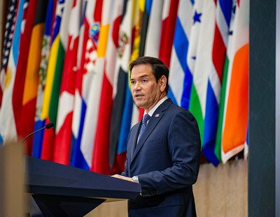 Secretary Marco Rubio delivers opening remarks at the Ministerial on the Resurgence of Political Terrorism