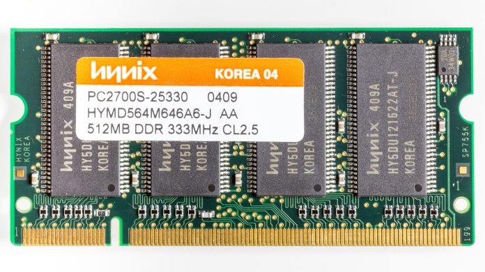 Hynix HYMD564M646A6-JAA 512MB DDR 33MHZ CL2.5