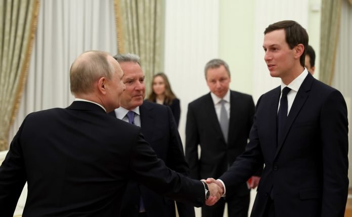 Putin with Jared Kushner and Steve Witkoff